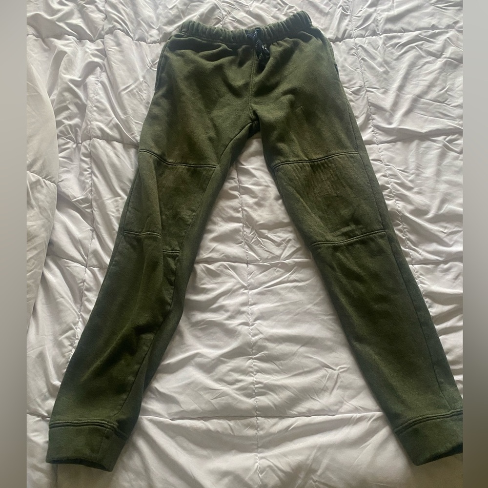 Lee Rugged Knee Jogger in Green and Blue youth large (14/16)